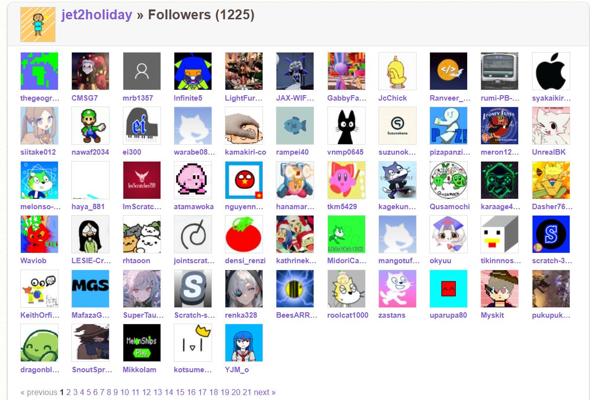 User banner
