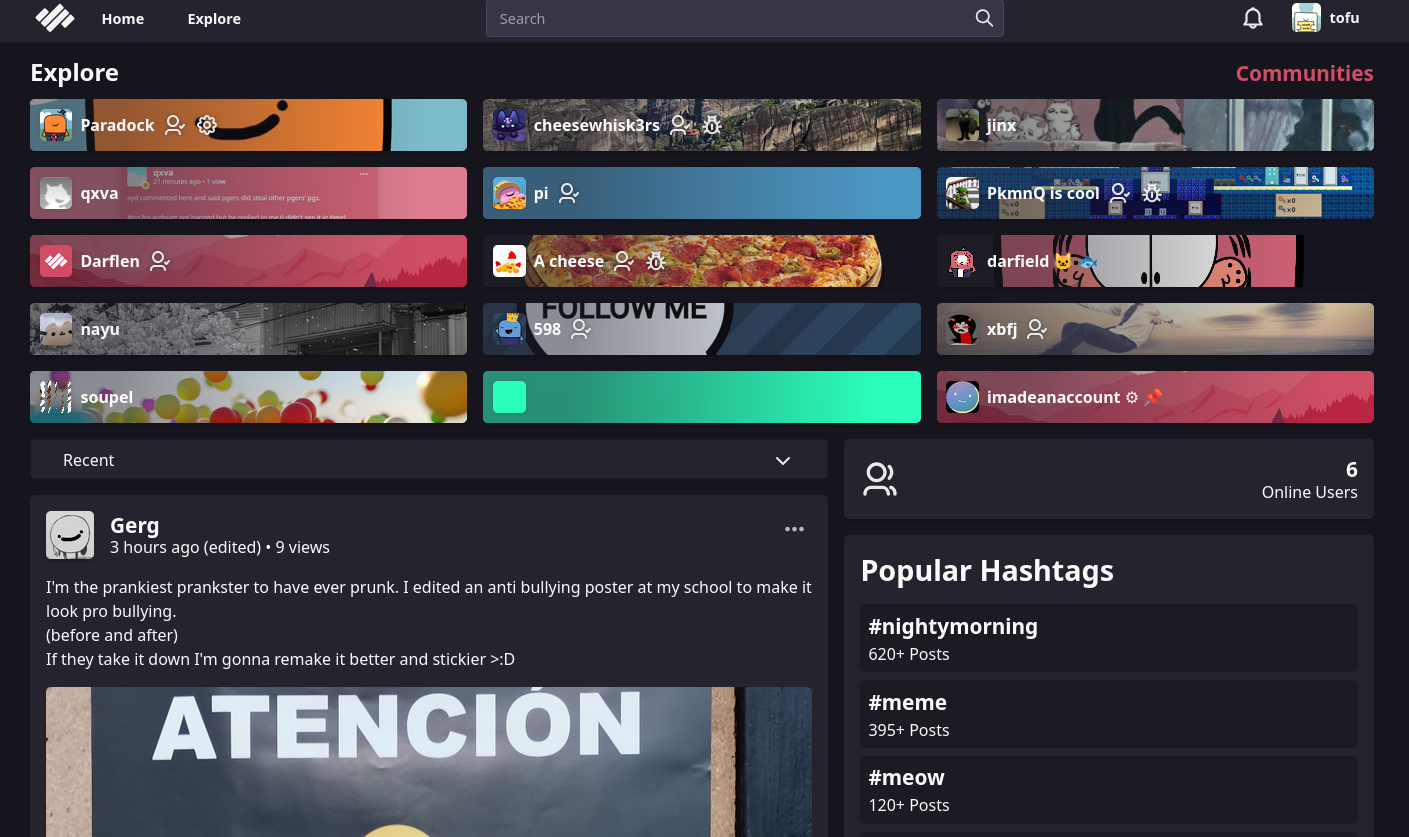 User icon